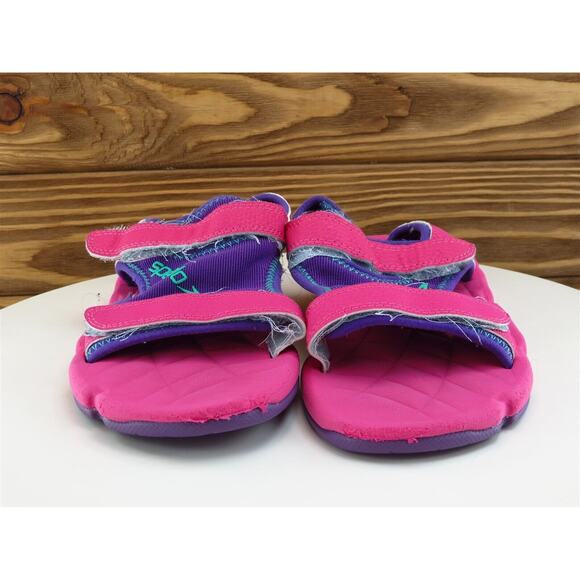 Speedo Sz 5 Shoes Girls Youth Sandals Pink Synthetic Hook & Loop - Picture 2 of 10